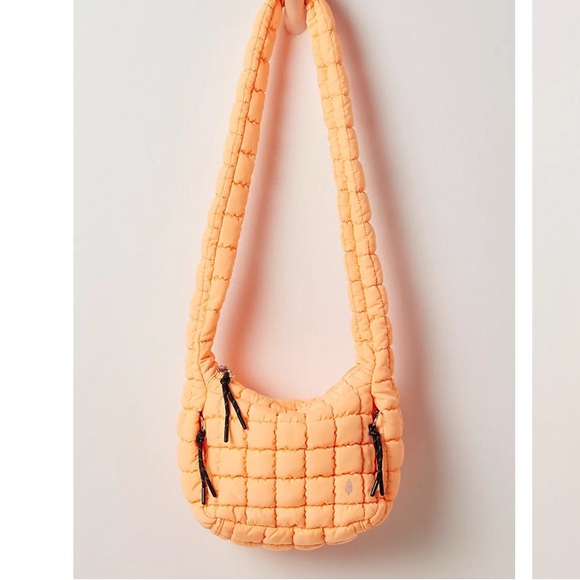 NWT Neon Clementine FP Movement Quilted Sling Bag - Picture 6 of 8